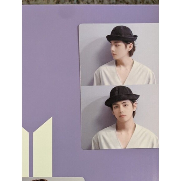 Photo card V Kim Taehyung BTS from OFFICIAL MERCH BOX Army Room DIY- Car… - Picture 4 of 6